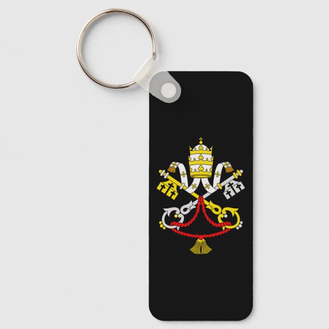 Coat of arms of the Vatican City Keychain (Front)