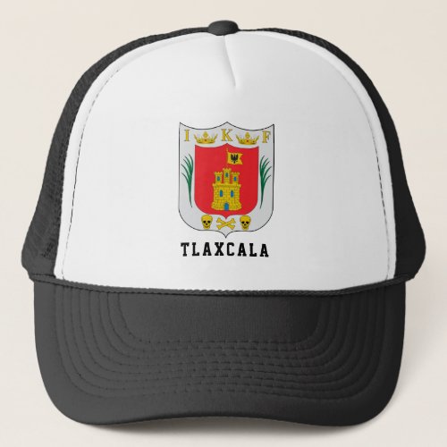 Coat of Arms of Tlaxcala Mexico Trucker Hat
