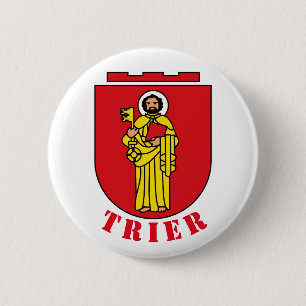 Coat of Arms of Trier, Germany Button