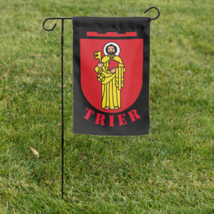 Coat of Arms of Trier, Germany Garden Flag
