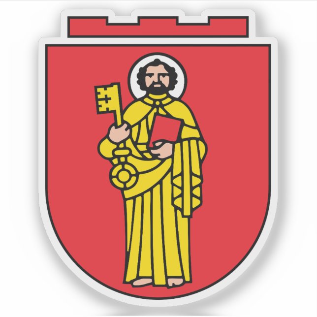 Coat of arms of Trier, Germany Sticker (Front)