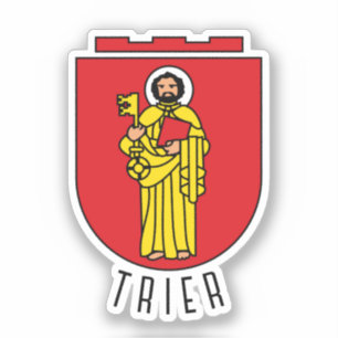 Coat of Arms of Trier, Germany Sticker