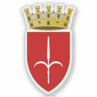 Coat of arms of Trieste, Italy Sticker