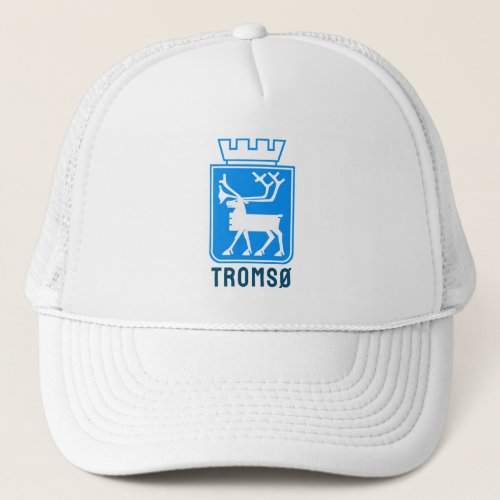 Coat of arms of Troms NORWAY Trucker Hat