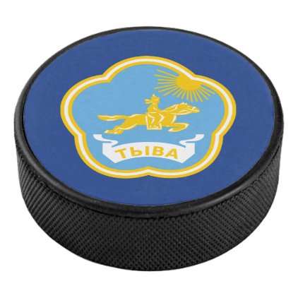 Coat of arms of Tuva Hockey Puck