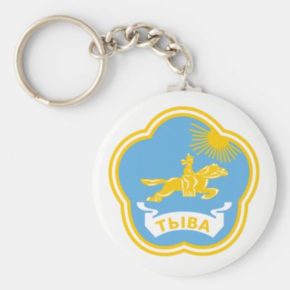 Coat of arms of Tuva Keychain