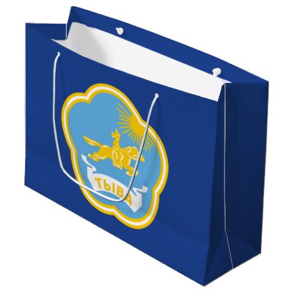 Coat of arms of Tuva Large Gift Bag