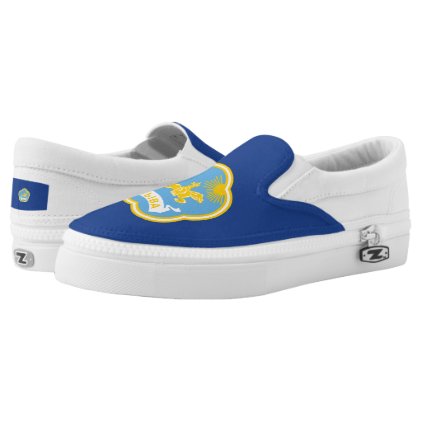 Coat of arms of Tuva Slip-On Sneakers