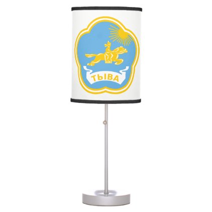 Coat of arms of Tuva Table Lamp