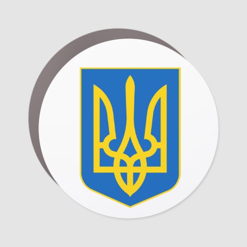 Coat of Arms of Ukraine Герб України  Car Magnet