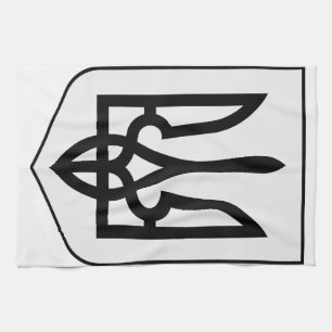 Coat of arms of Ukraine Kitchen Towel