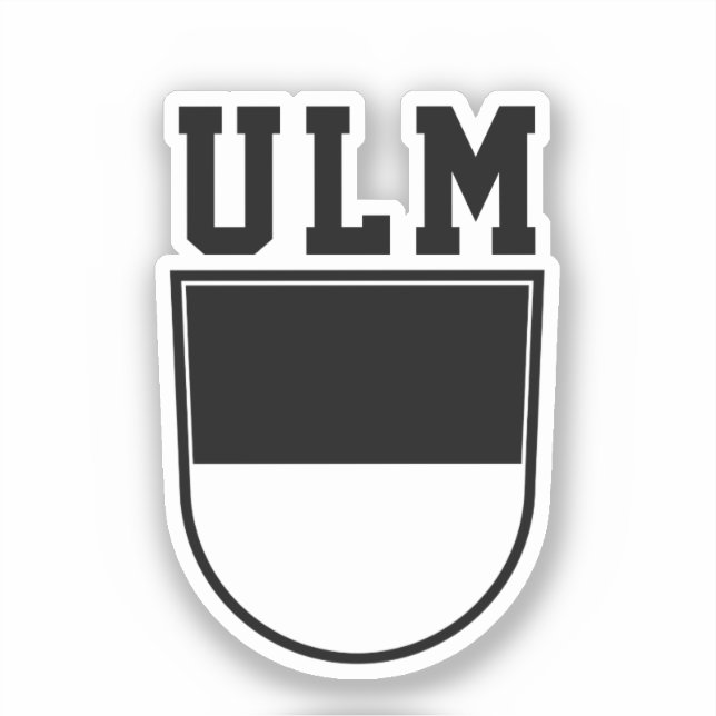 Coat of Arms of Ulm - GERMANY Sticker (Front)