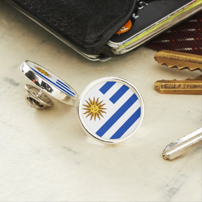Coat of Arms of Uruguay Lapel Pin (In Situ)