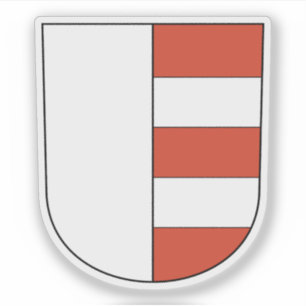 Coat of arms of Uster, Switzerland Sticker