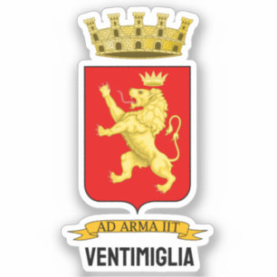 Coat of arms of Ventimiglia Sticker