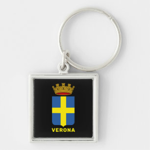 Coat of Arms of Verona, Italy Keychain