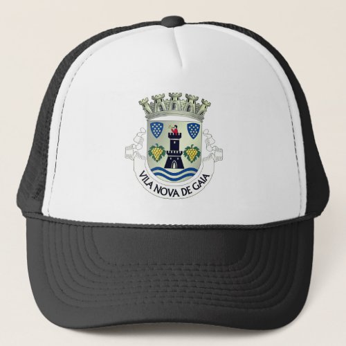 Coat of Arms of Vila Nova de Gaia PORTUGAL Trucker Hat