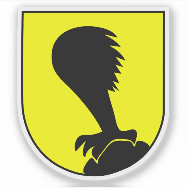 Coat of arms of Villach, Austria Sticker (Front)