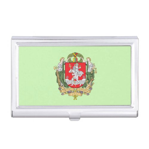 Coat of arms of Vilnius Lithuania Case For Busine
