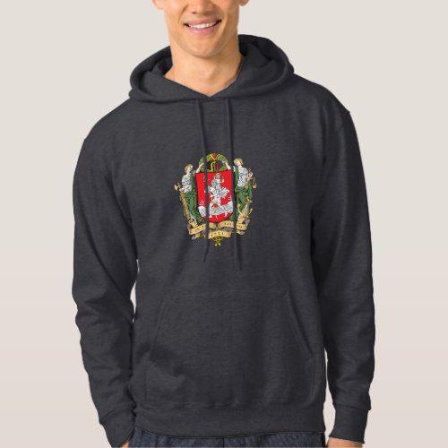 Coat of arms of Vilnius Lithuania Hoodie