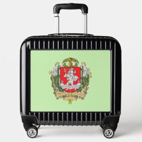 Coat of arms of Vilnius Lithuania Luggage