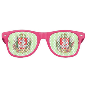 Coat of arms of Vilnius, Lithuania Retro Sunglasse Retro Sunglasses