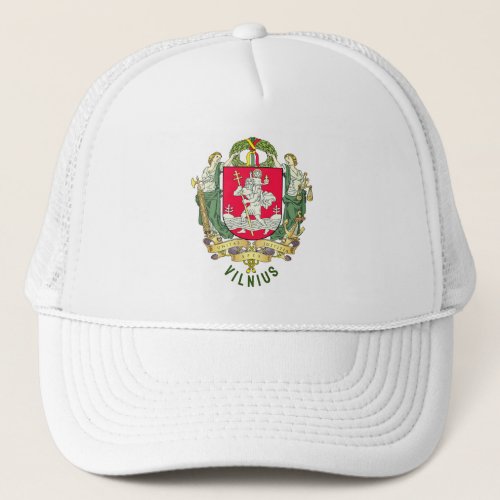 Coat of Arms of Vilnius _ LITHUANIA Trucker Hat