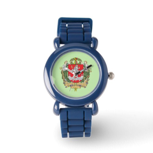 Coat of arms of Vilnius Lithuania Wrist Watch