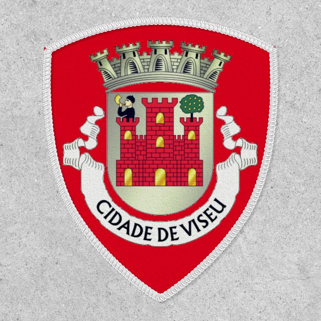 Coat of Arms of Viseu, PORTUGAL Patch (Front)