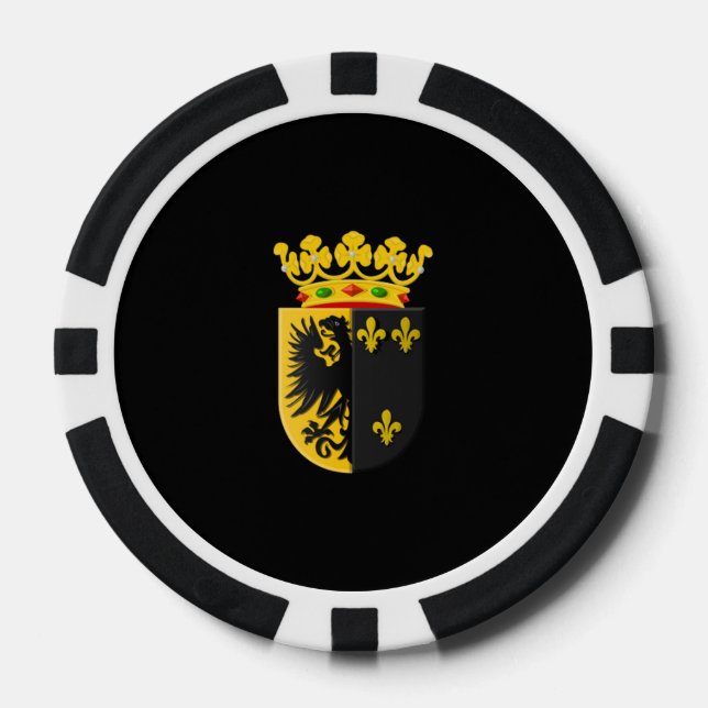 Coat of arms of Workum Poker Chips (Front)