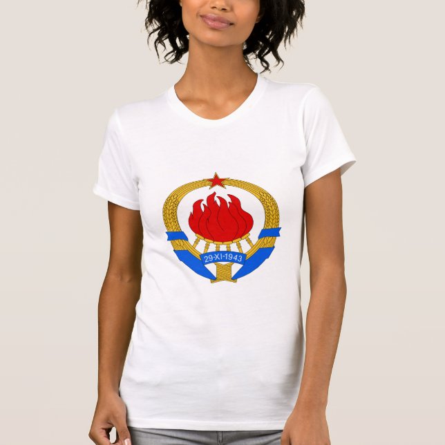 Coat of Arms of Yugoslavia (1945-1992) T-Shirt (Front)