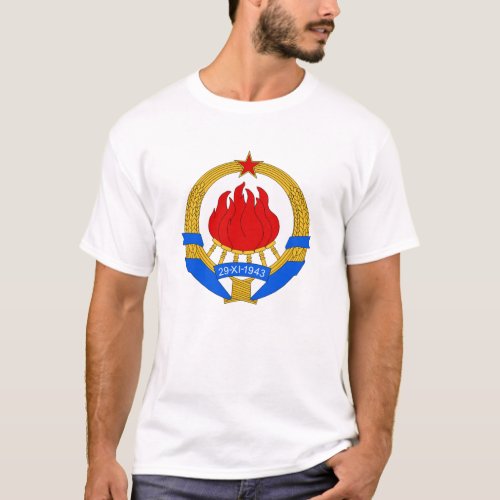 Coat of Arms of Yugoslavia 1945_1992 T_Shirt