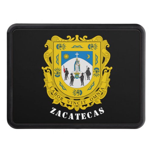 Coat of Arms of Zacatecas Mexico Hitch Cover