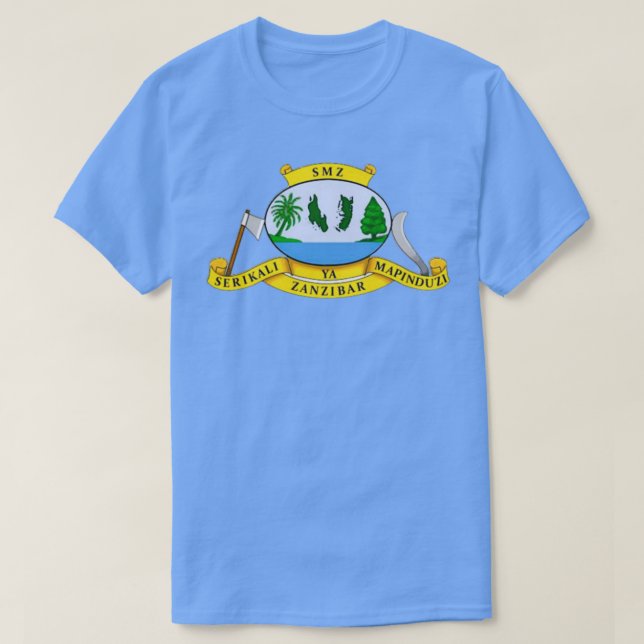 Coat of arms of Zanzibar T-Shirt (Design Front)