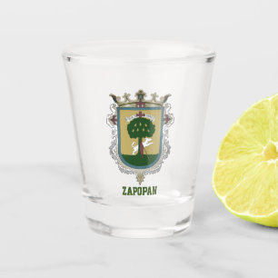 Coat of Arms of Zapopan - Mexico Shot Glass