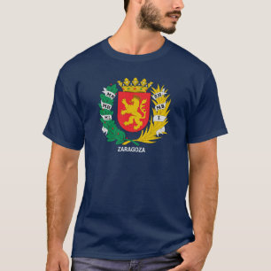 Coat of Arms of Zaragoza, SPAIN T-Shirt