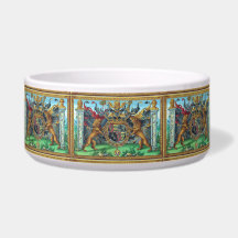 Coat of Arms Pet Bowl