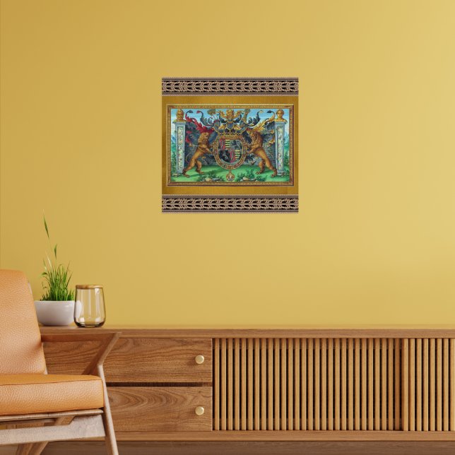 Coat of Arms Poster (Living Room 2)
