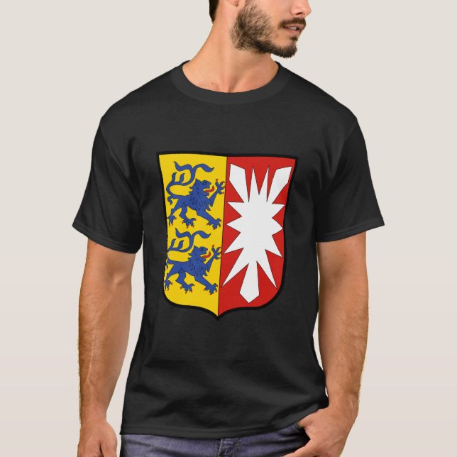 Coat of arms Schleswig-Holstein Official Germany T-Shirt (Front)