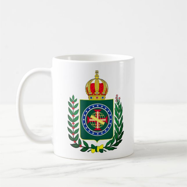 Coat of Arms - Second Empire of Brazil Coffee Mug (Left)