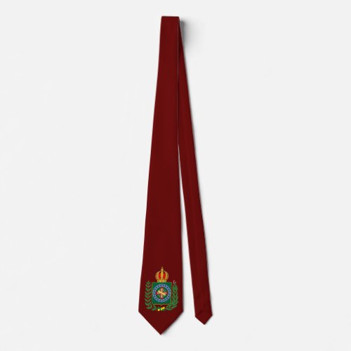 Coat of Arms _ Second Empire of Brazil Neck Tie