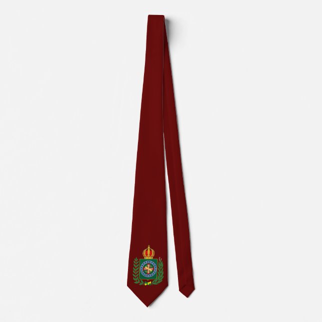 Coat of Arms - Second Empire of Brazil Neck Tie (Front)