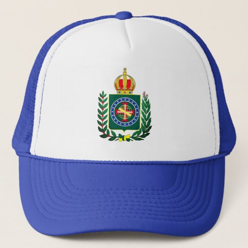 Coat of Arms _ Second Empire of Brazil Trucker Hat