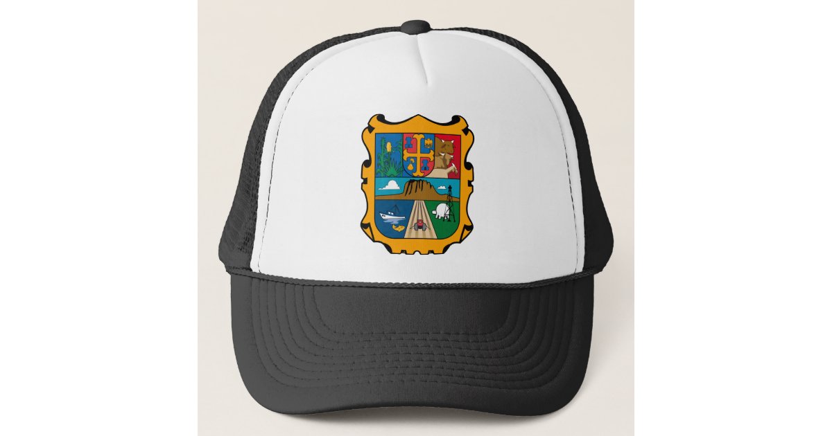 Coat of Arms Tamaulipas Official Mexico Symbol Trucker Hat
