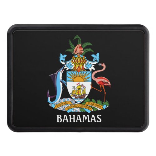 Coat of arms _ the Bahamas Hitch Cover