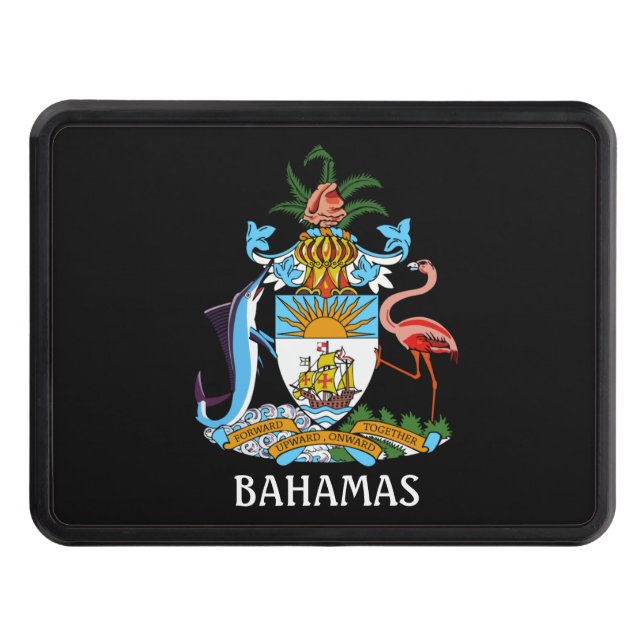 Coat of arms - the Bahamas Hitch Cover (Front)