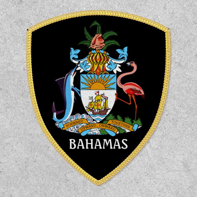Coat of arms - the Bahamas Patch (Front)