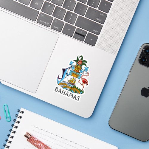 Coat of arms _ the Bahamas Sticker