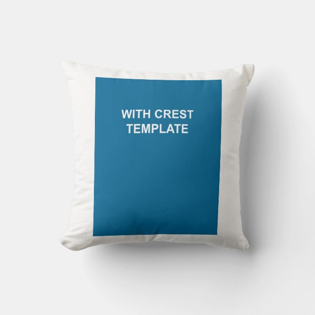 Coat of Arms Throw Pillow (Front)