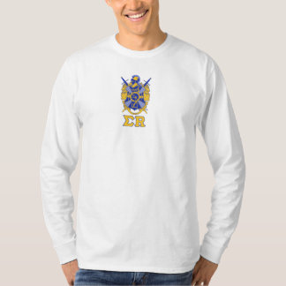 Coat of Arms with Sigma R under Long Sleeve T-Shirt